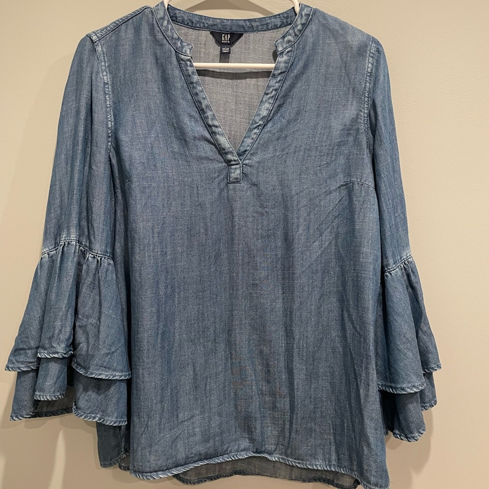 Gap denim tunic size small